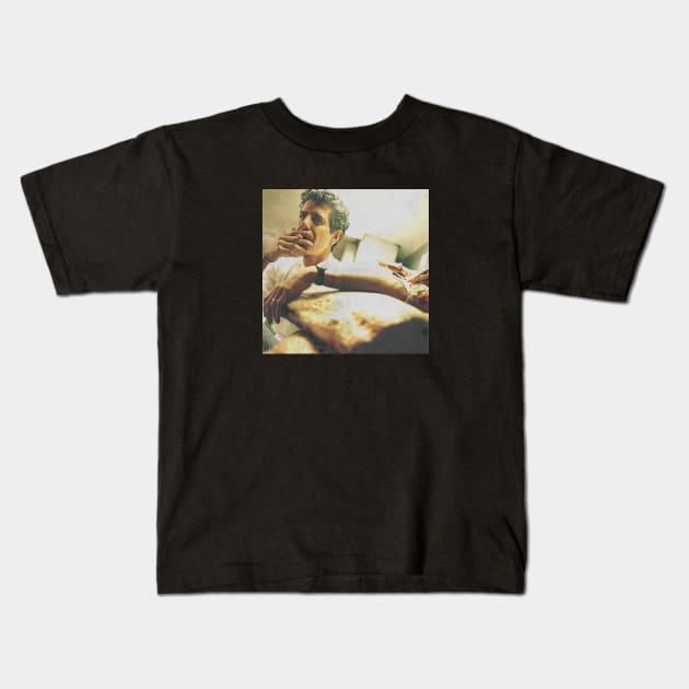 anthony bourdain Kids T-Shirt by Freaks